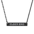 ELDER EMO Horizintal Bar Necklace