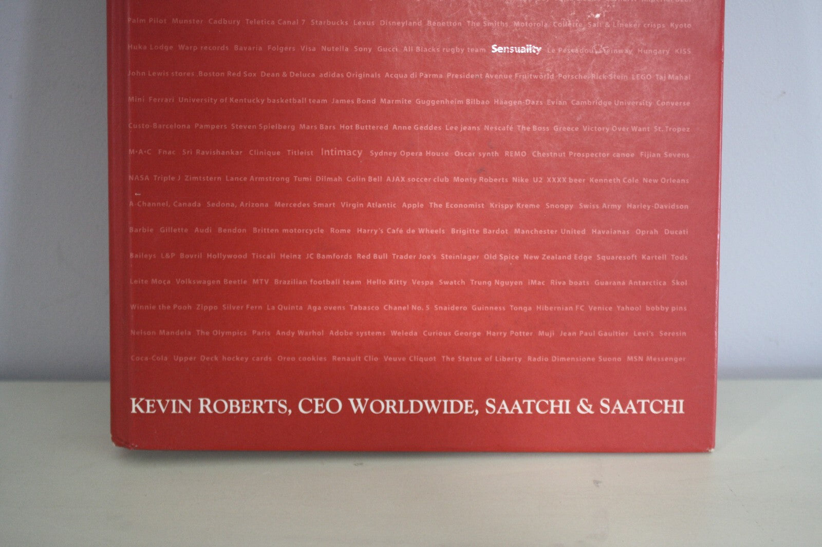"Lovemarks: The Future Beyond Brands" by Kevin Roberts.