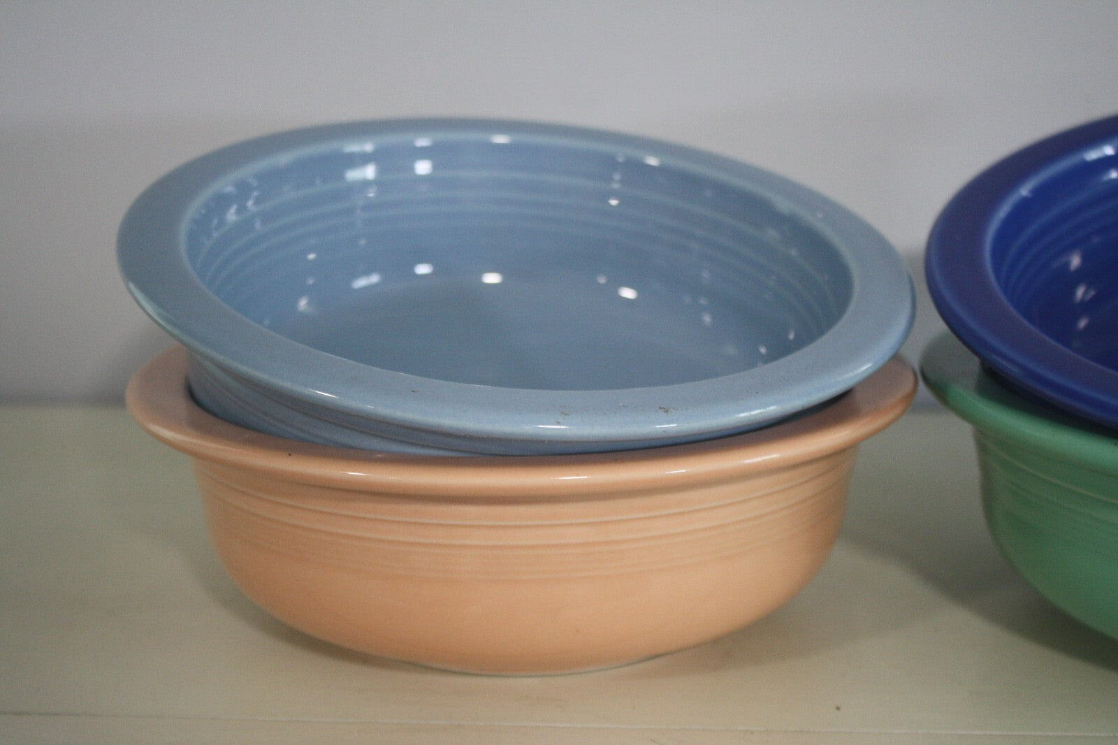 Lot of Four Fiesta Serving Bowls - Eight Inch Dinner Bowls