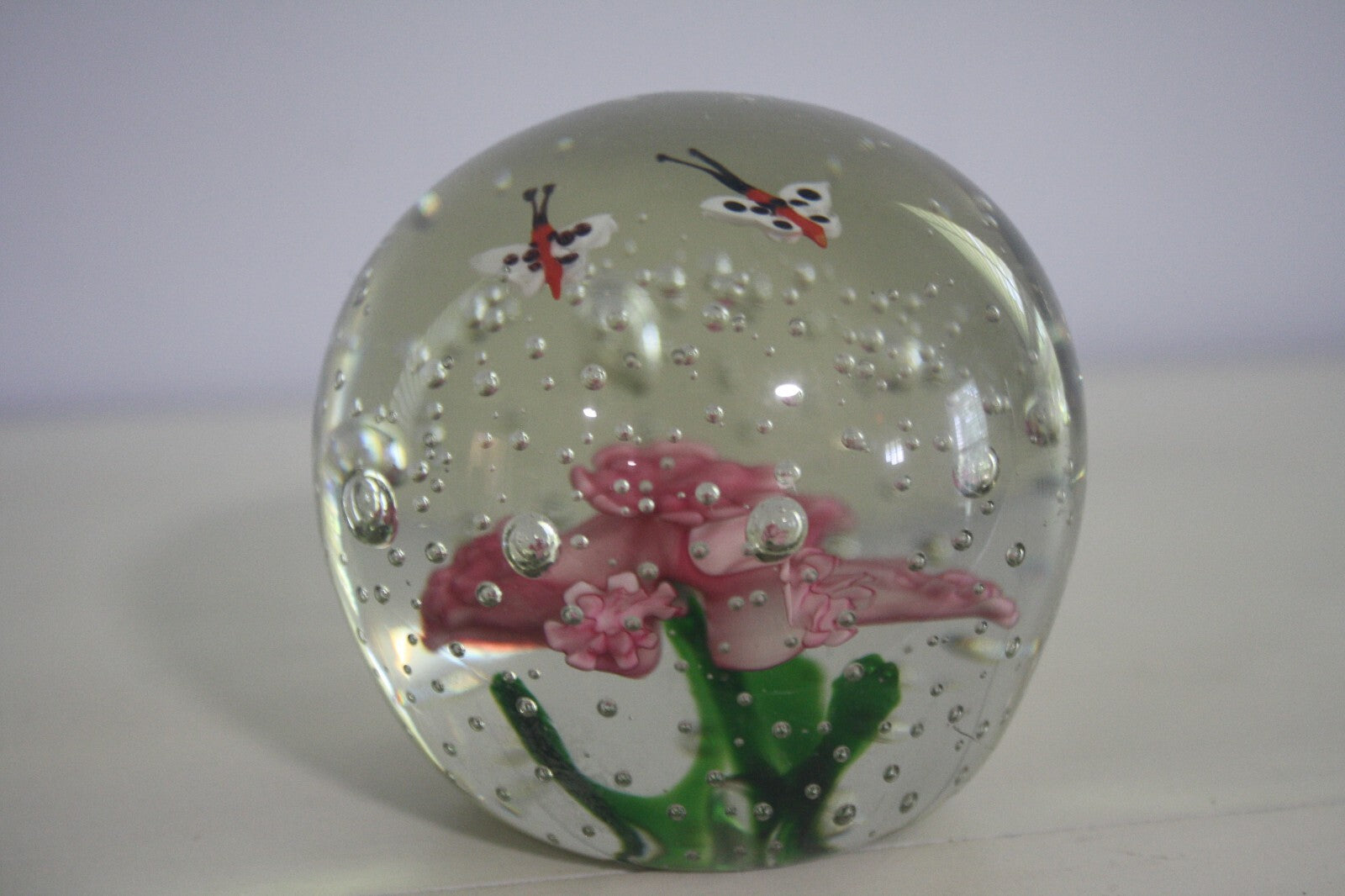 Vintage Art Glass Paperweight