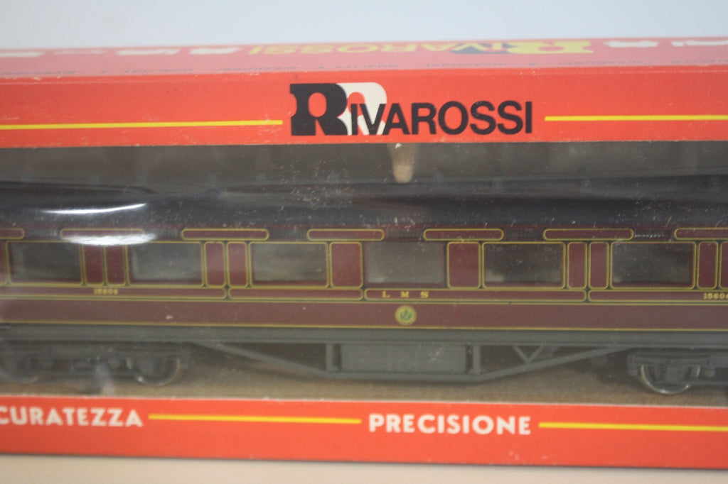 Rivarossi HO Scale Model Train Passenger Car in Original Box