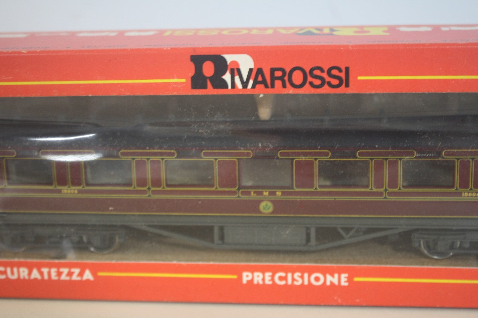 Rivarossi HO Scale Model Train Passenger Car in Original Box