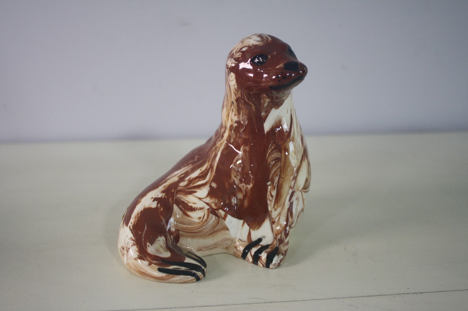 Forever Alaska Clay Ceramic Seal Figurine