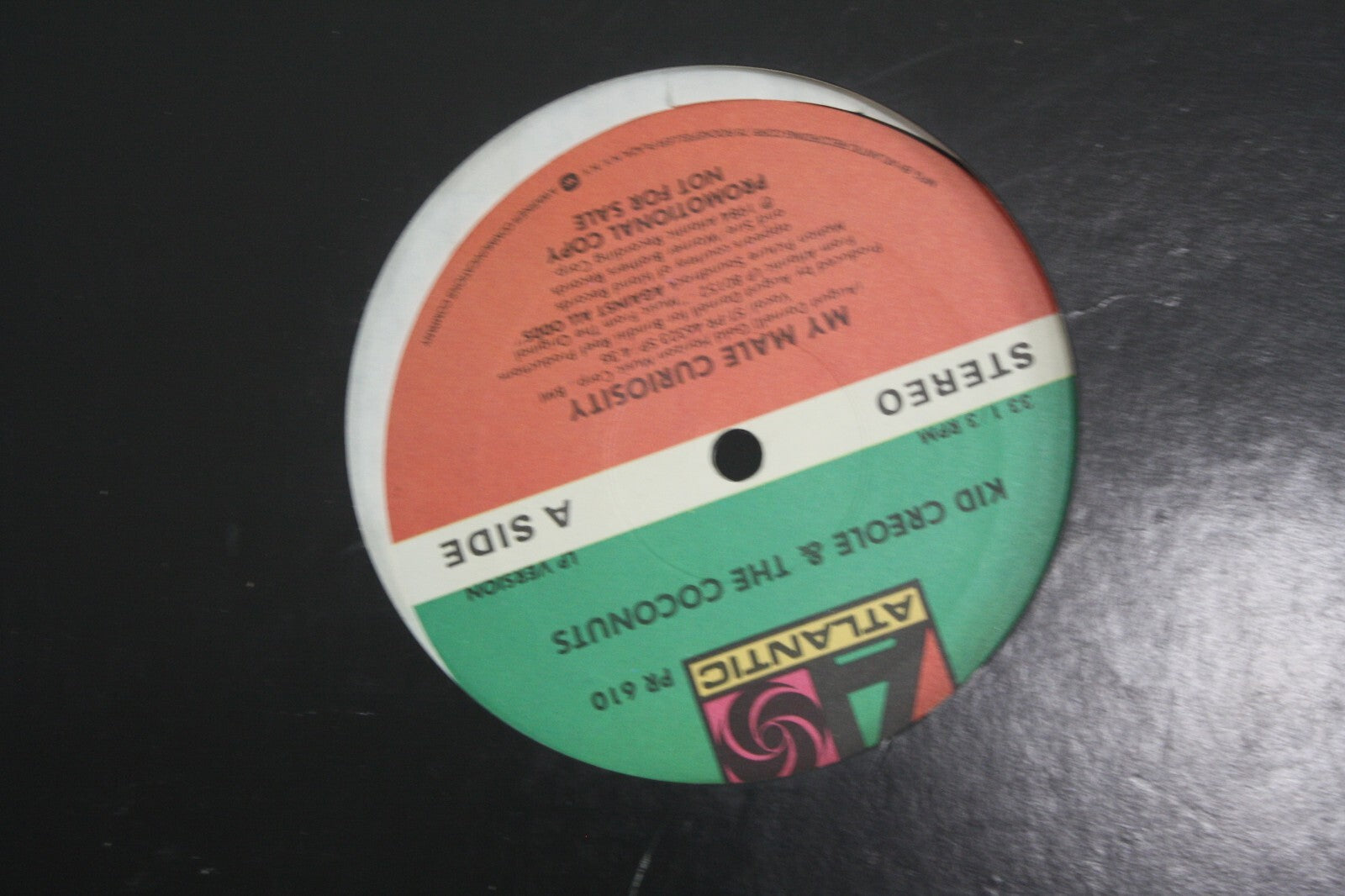 Kid Creole & The Coconuts - My Male Curiosity Vinyl Record