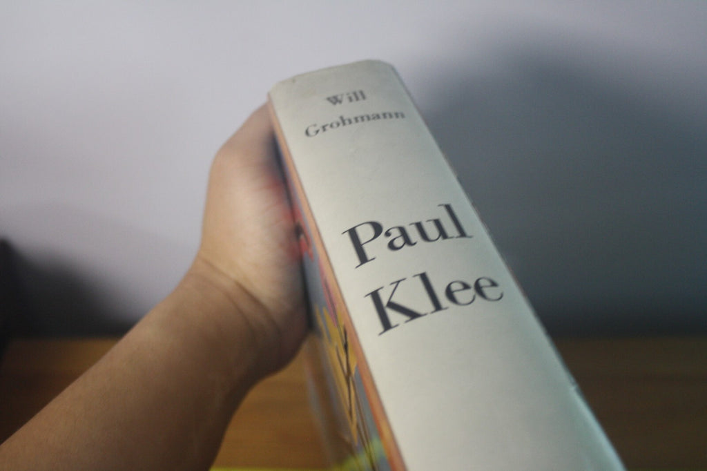 Paul Klee by Will Grohmann Hardcover Art Book
