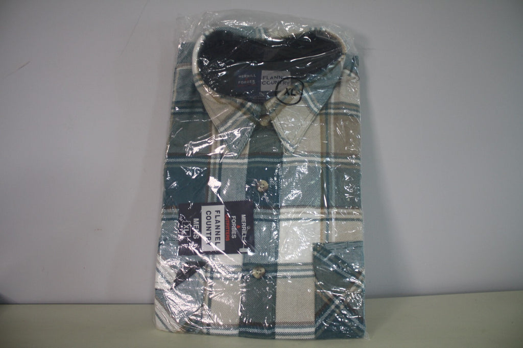 Merrill Forbes Flannel Country Men's XL NWT