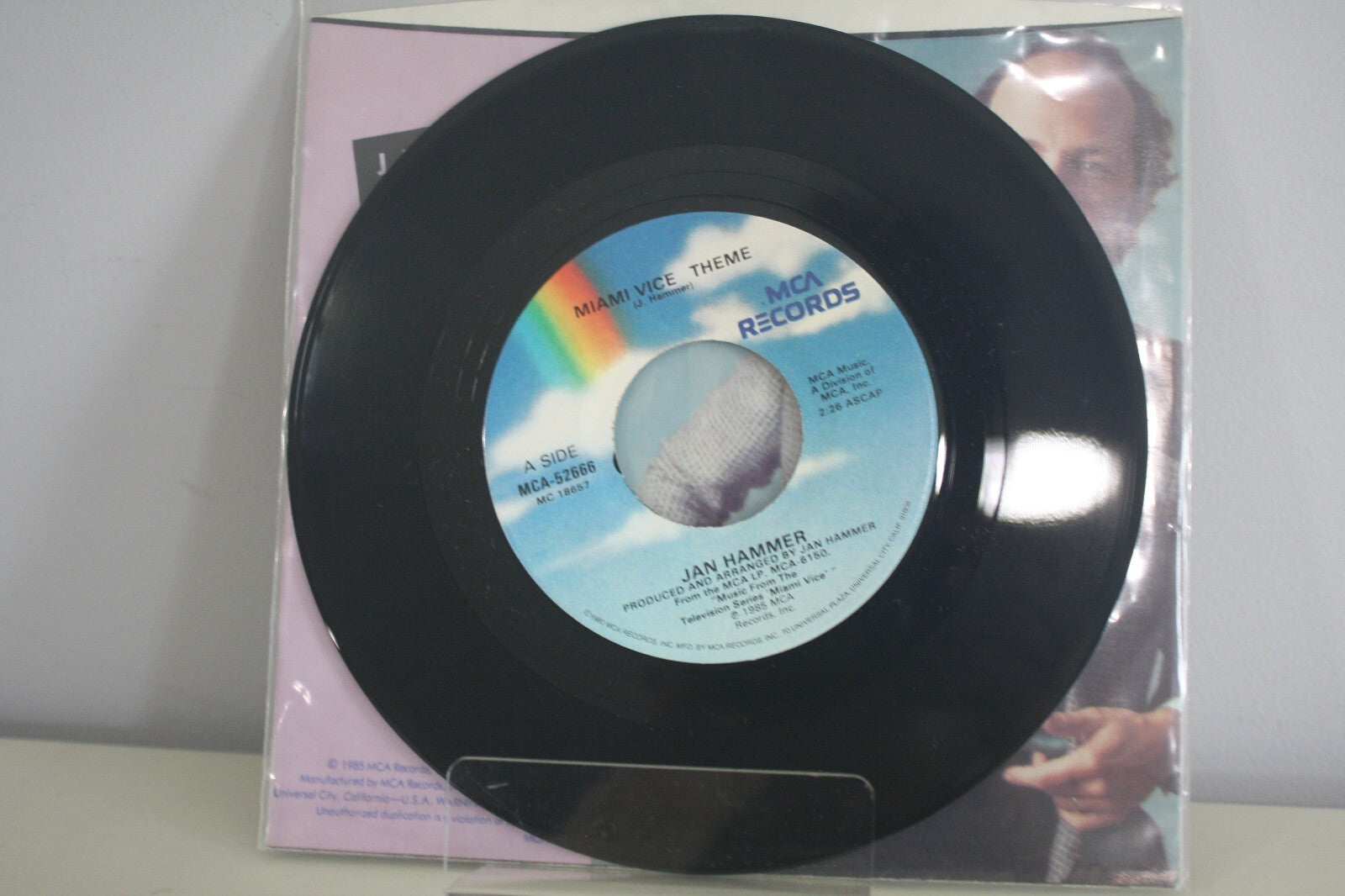 Jan Hammer - Miami Vice Theme 7" Vinyl Single MCA Records