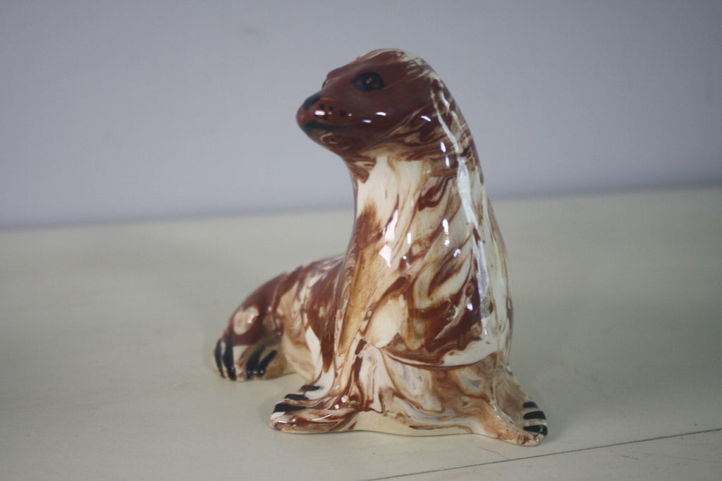 Forever Alaska Clay Ceramic Seal Figurine