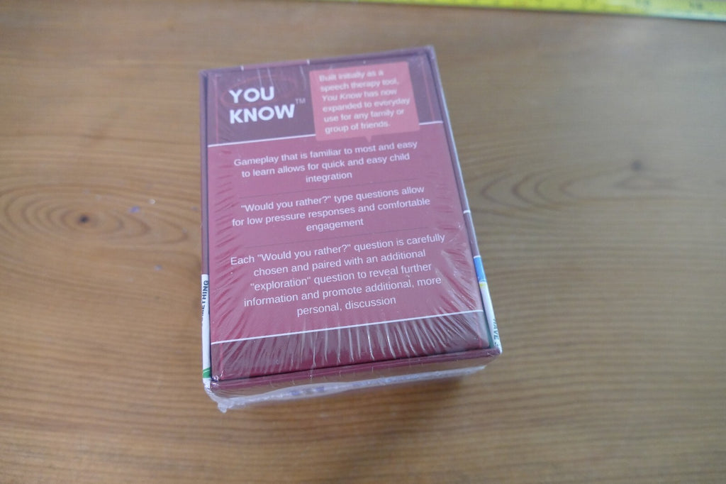 You Know Card Game - New Sealed Social Communication Game