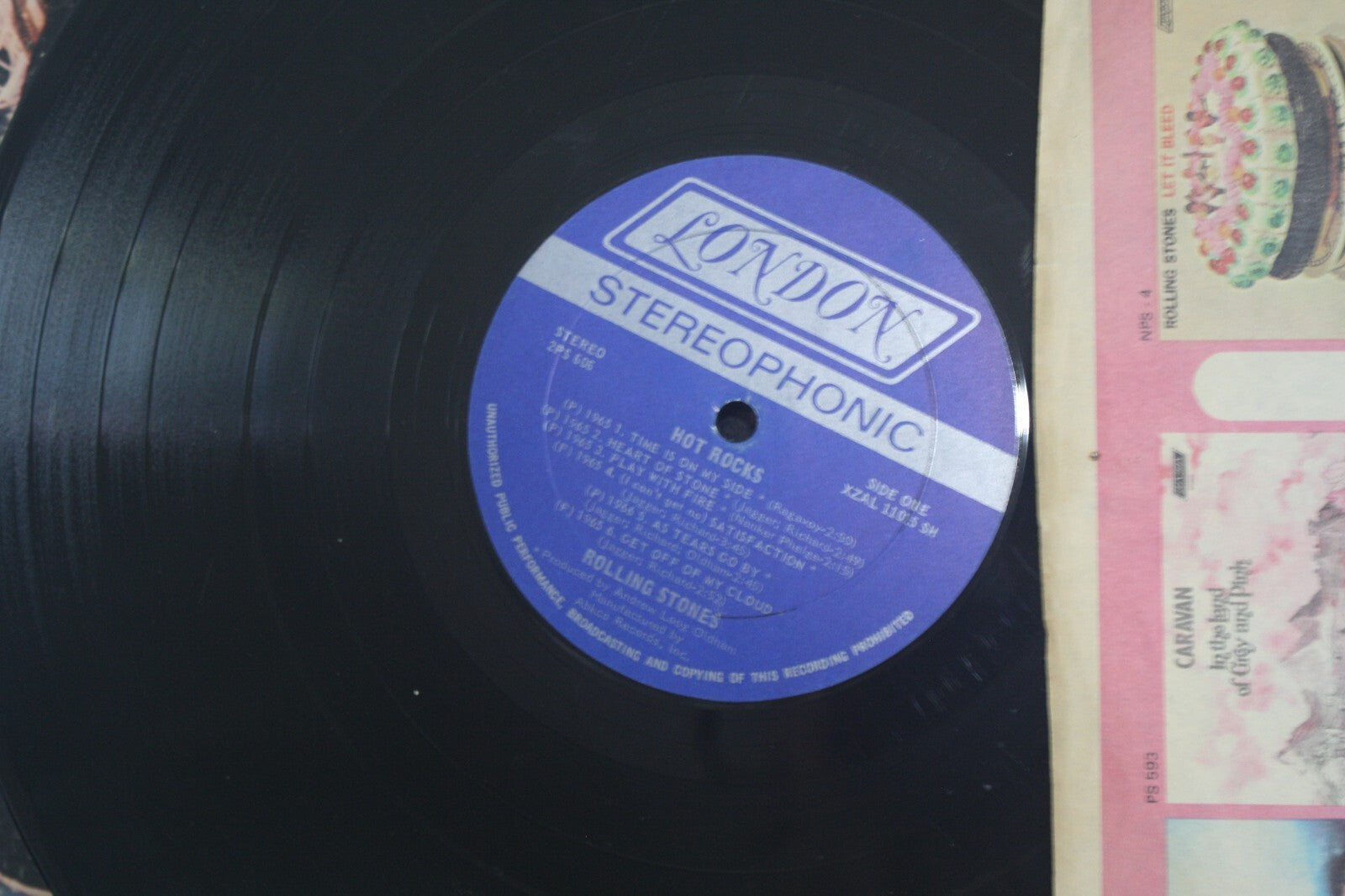 The Rolling Stones Hot Rocks 1964-1971 Vinyl Record Album