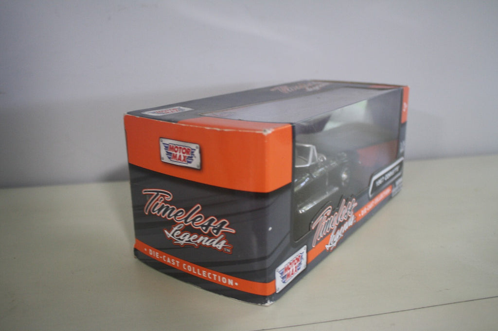 Motor Max 1:24 Scale Diecast Black 1967 Chevrolet Corvette