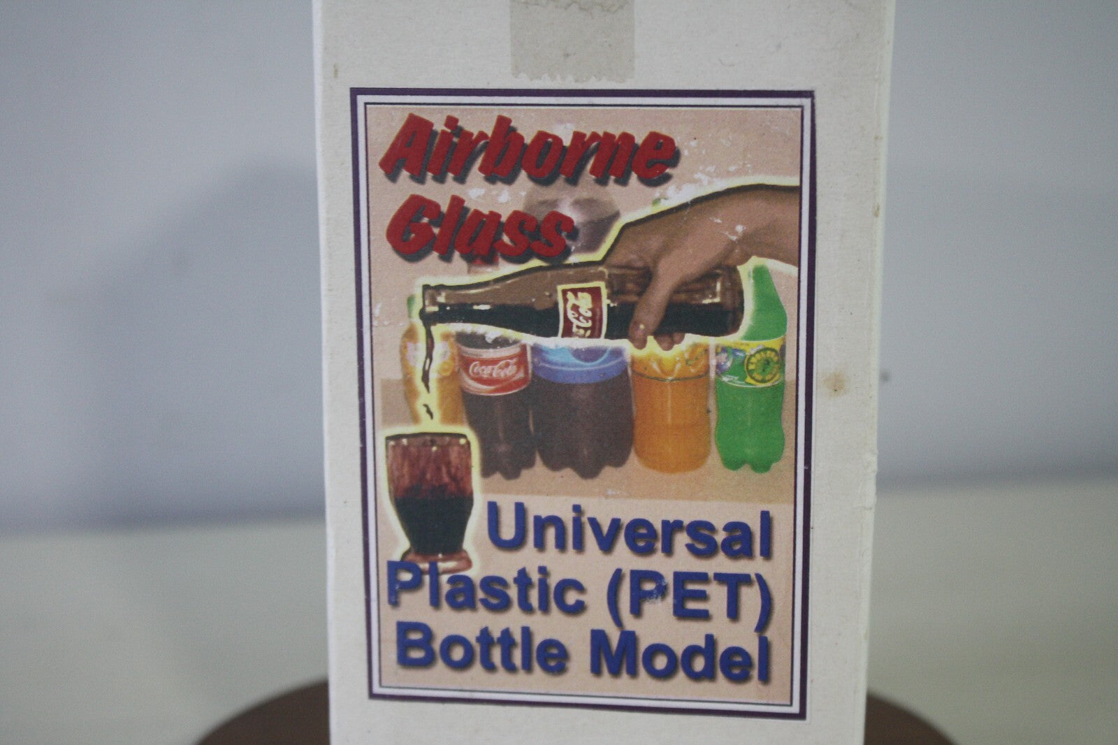 Airborne Glass Universal Plastic (PET) Bottle Model - Gimmicked Magic Trick