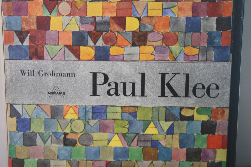 Paul Klee by Will Grohmann Hardcover Art Book