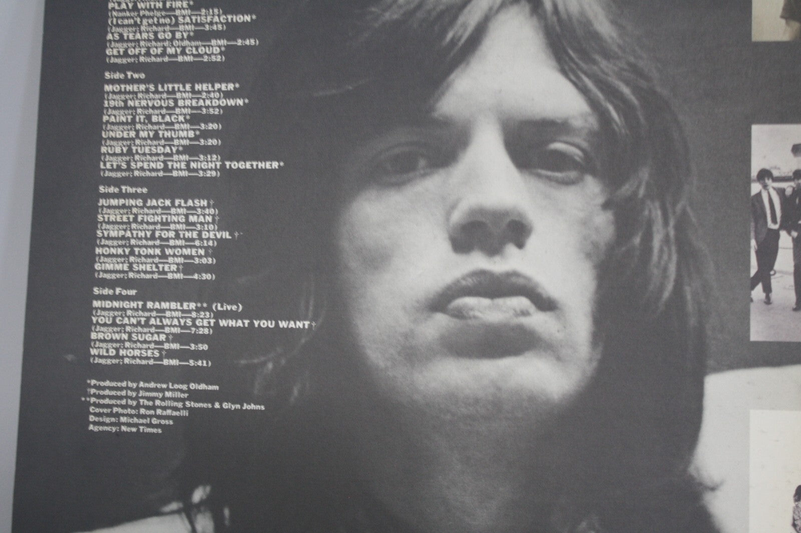 The Rolling Stones Hot Rocks 1964-1971 Vinyl Record Album
