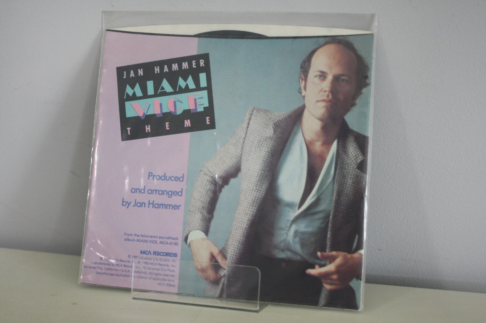 Jan Hammer - Miami Vice Theme 7" Vinyl Single MCA Records