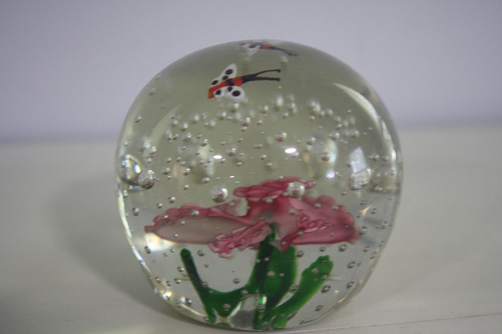 Vintage Art Glass Paperweight