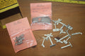 Vintage Lee Town HO Scale Model Railroad Accessories and 1940 Tudor Sedan Kit
