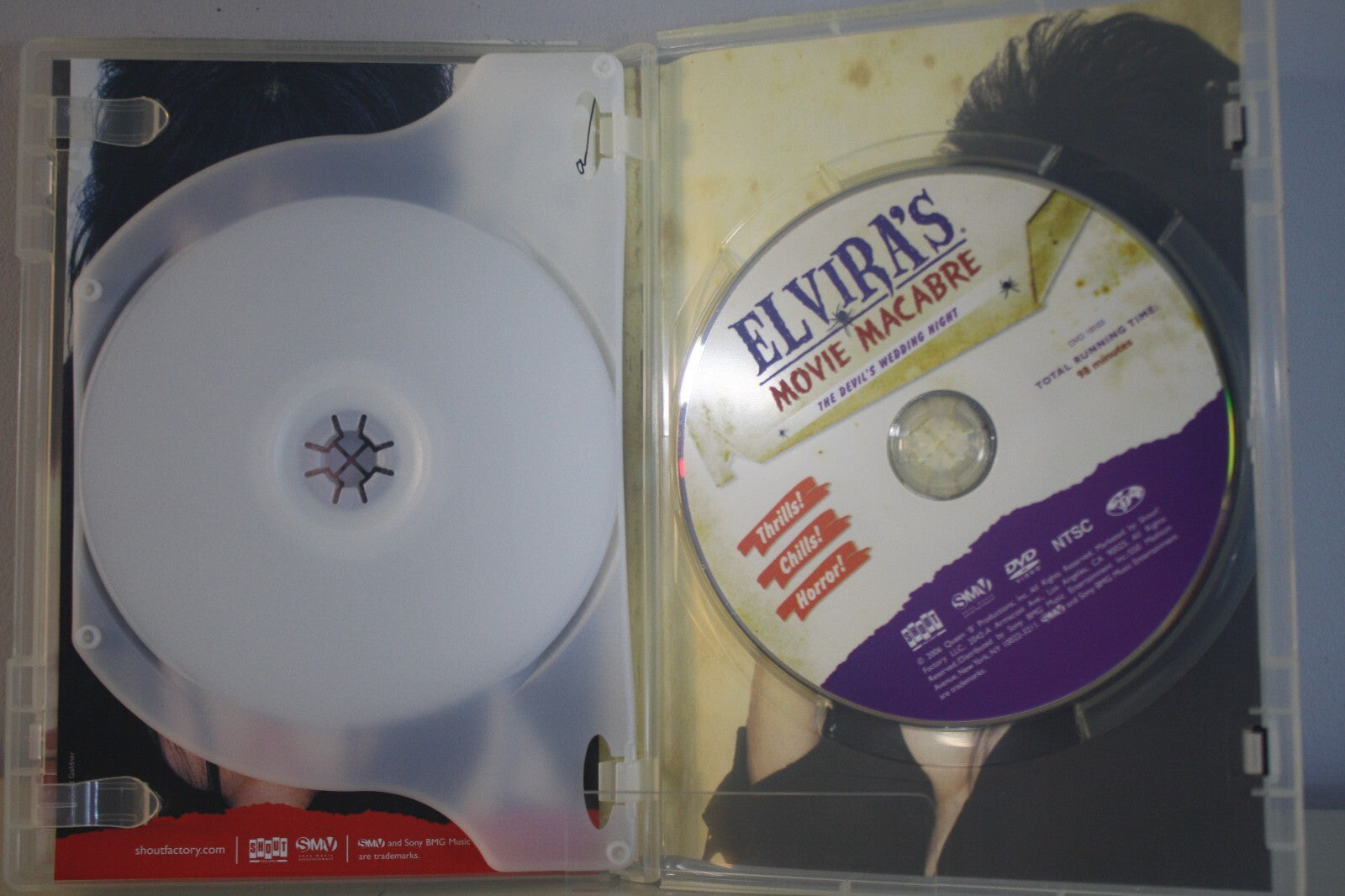 Elvira's Movie Macabre Double Feature DVD