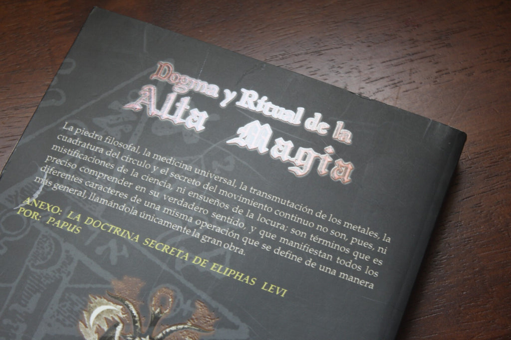 Dogma y Ritual de la Alta Magia by Eliphas Levi Spanish Edition Book