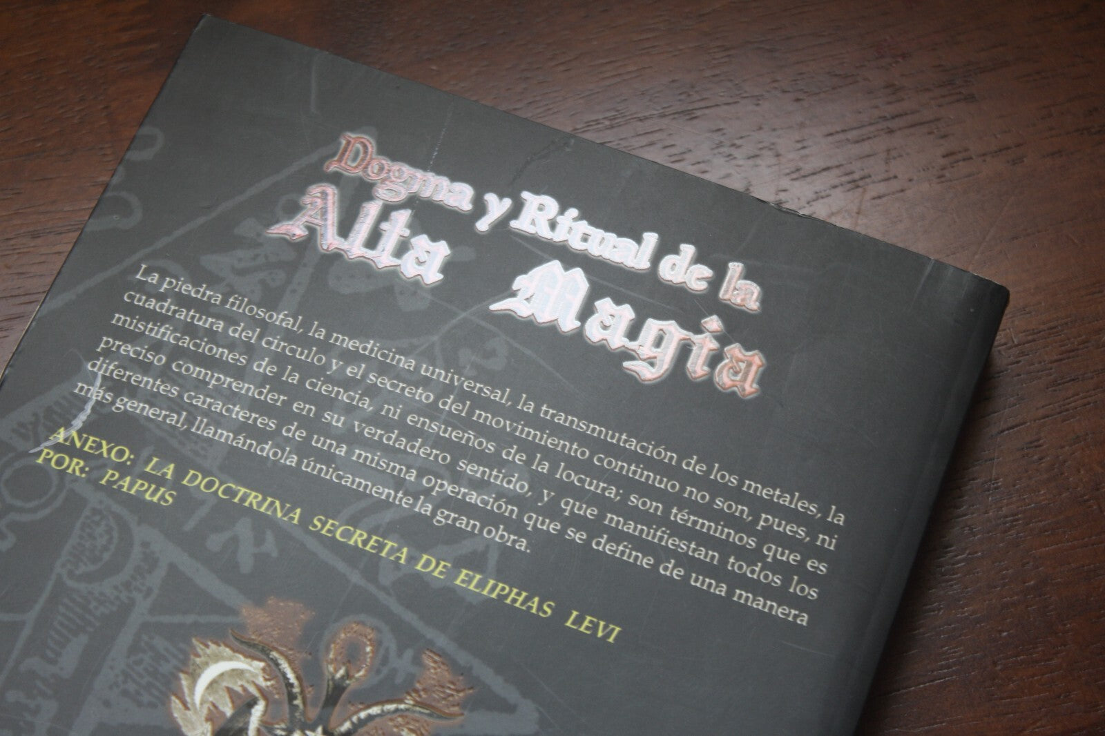 Dogma y Ritual de la Alta Magia by Eliphas Levi Spanish Edition Book