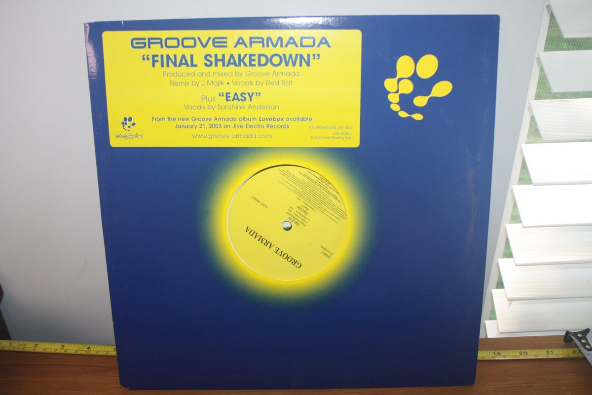 Groove Armada - Final Shakedown / Easy Vinyl Record