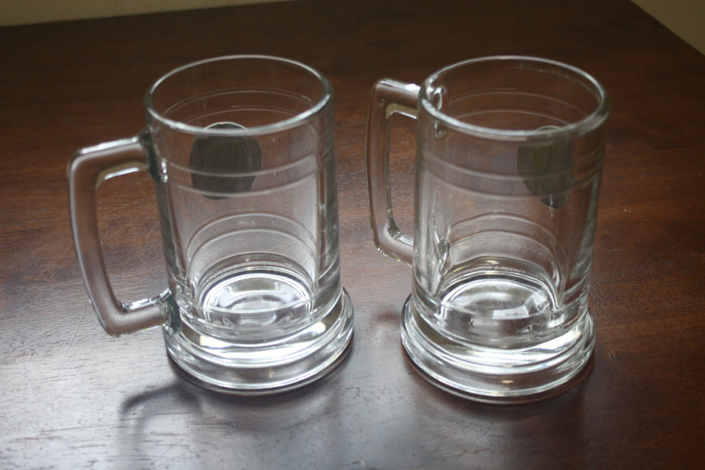Lindt & Sprüngli Glass Beer Mugs Set of 2