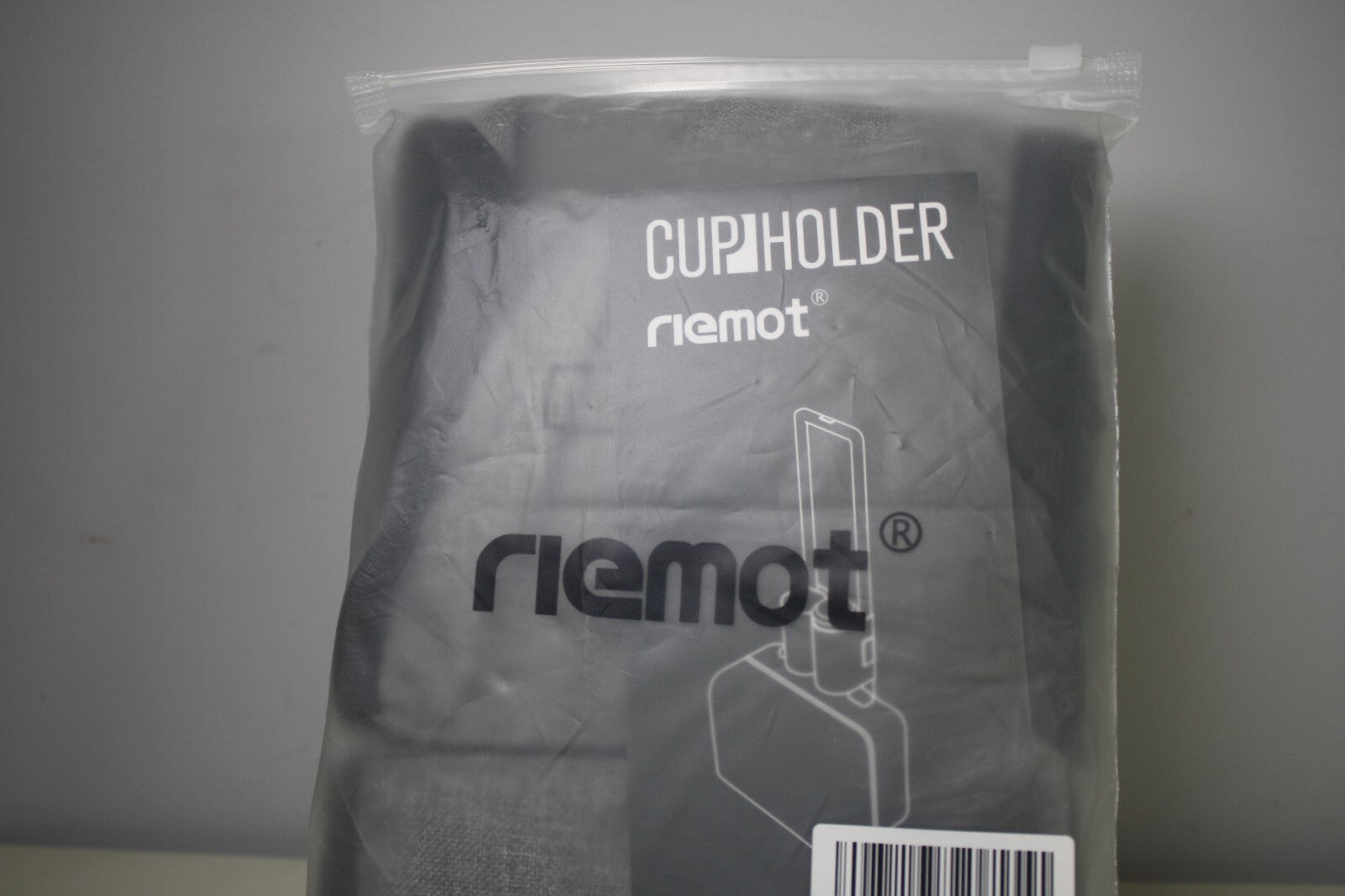 Riemot Grey Luggage Travel Cup Holder New