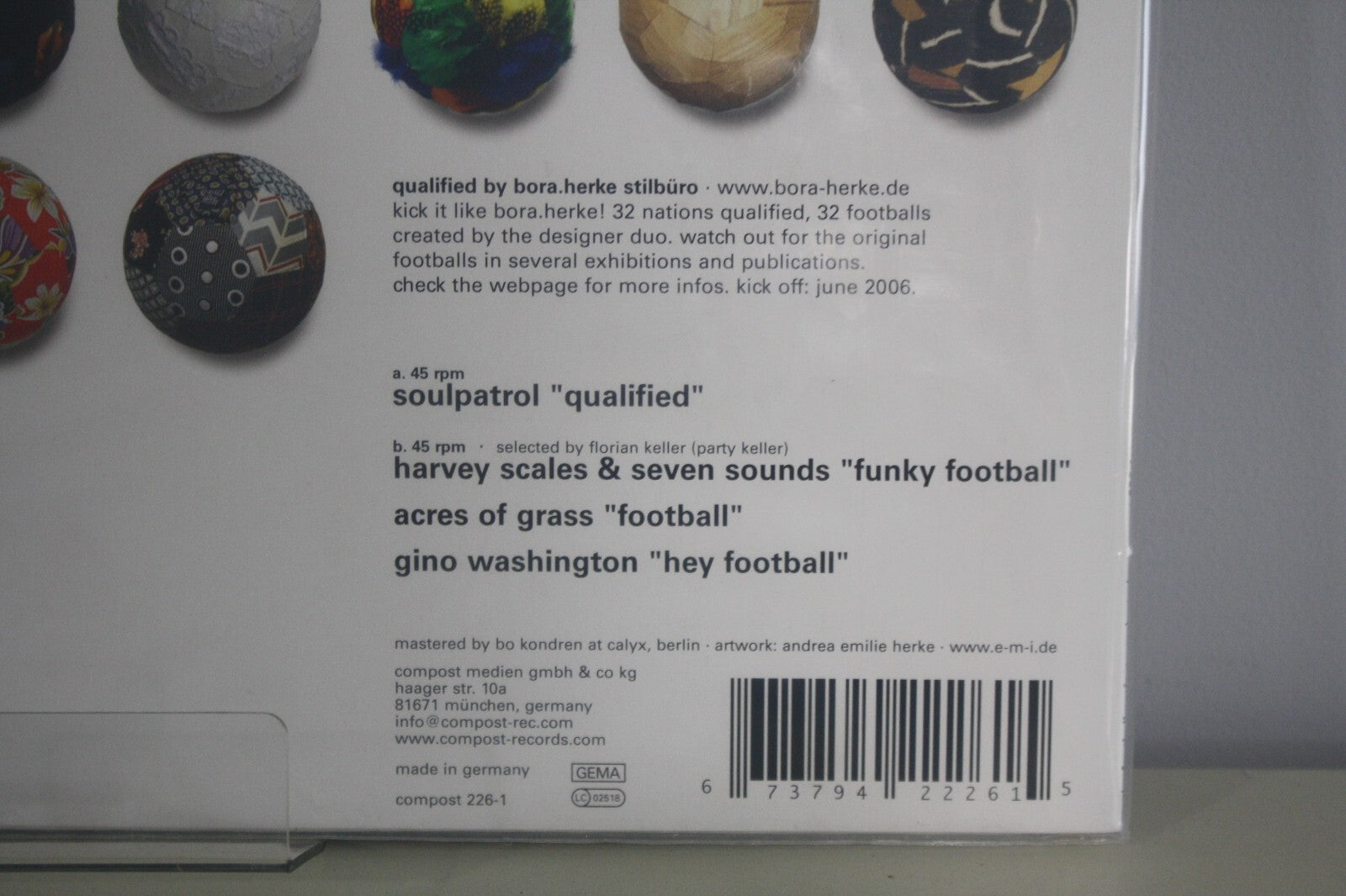 Soulpatrol - The Football EP Vinyl Record