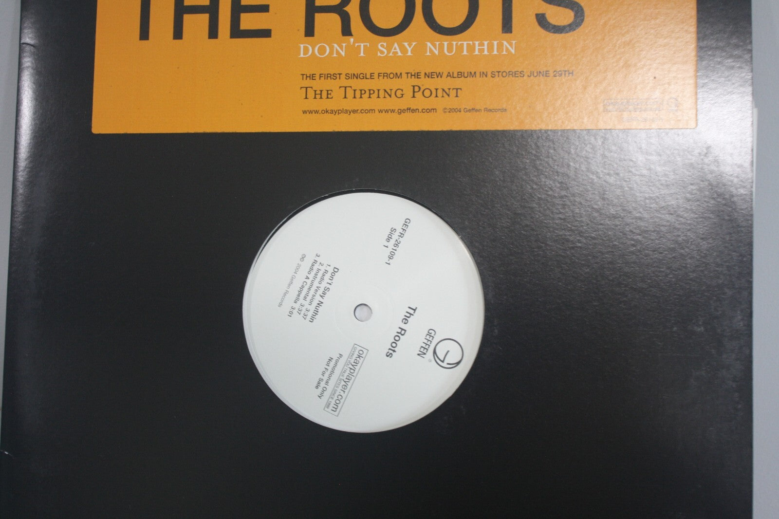 The Roots - Don't Say Nuthin / The Tipping Point 12" Vinyl Single