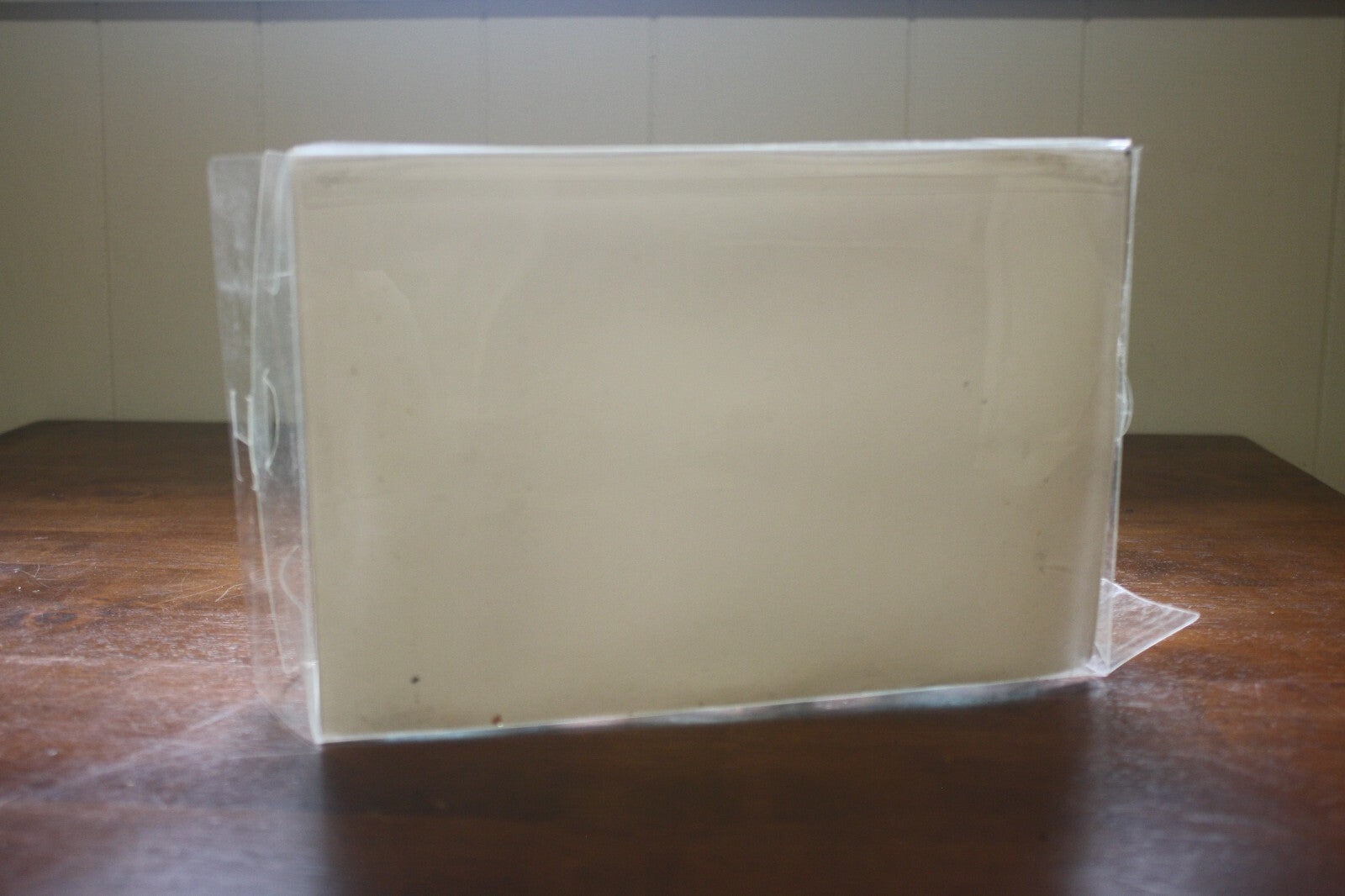 Set of 6 Frosted Glass Votive Candle Holders with Silver Accents