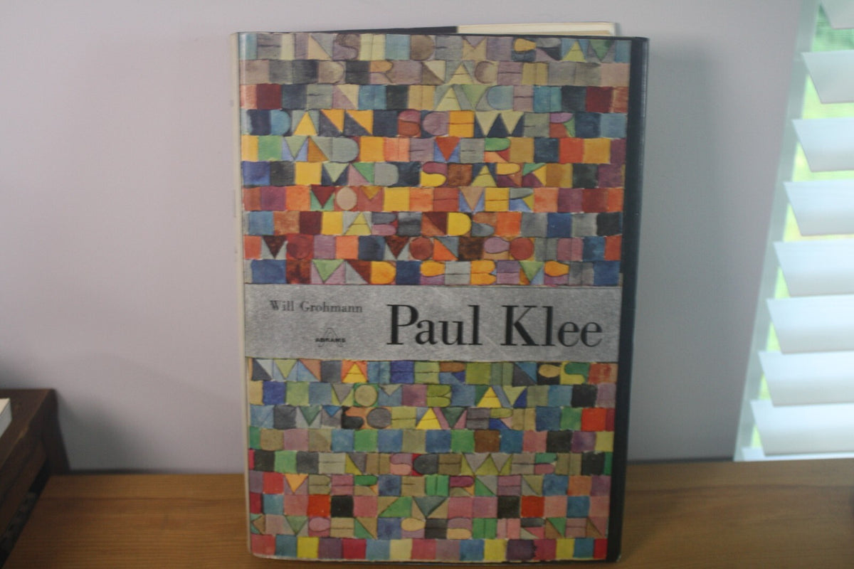 Paul Klee by Will Grohmann Hardcover Art Book
