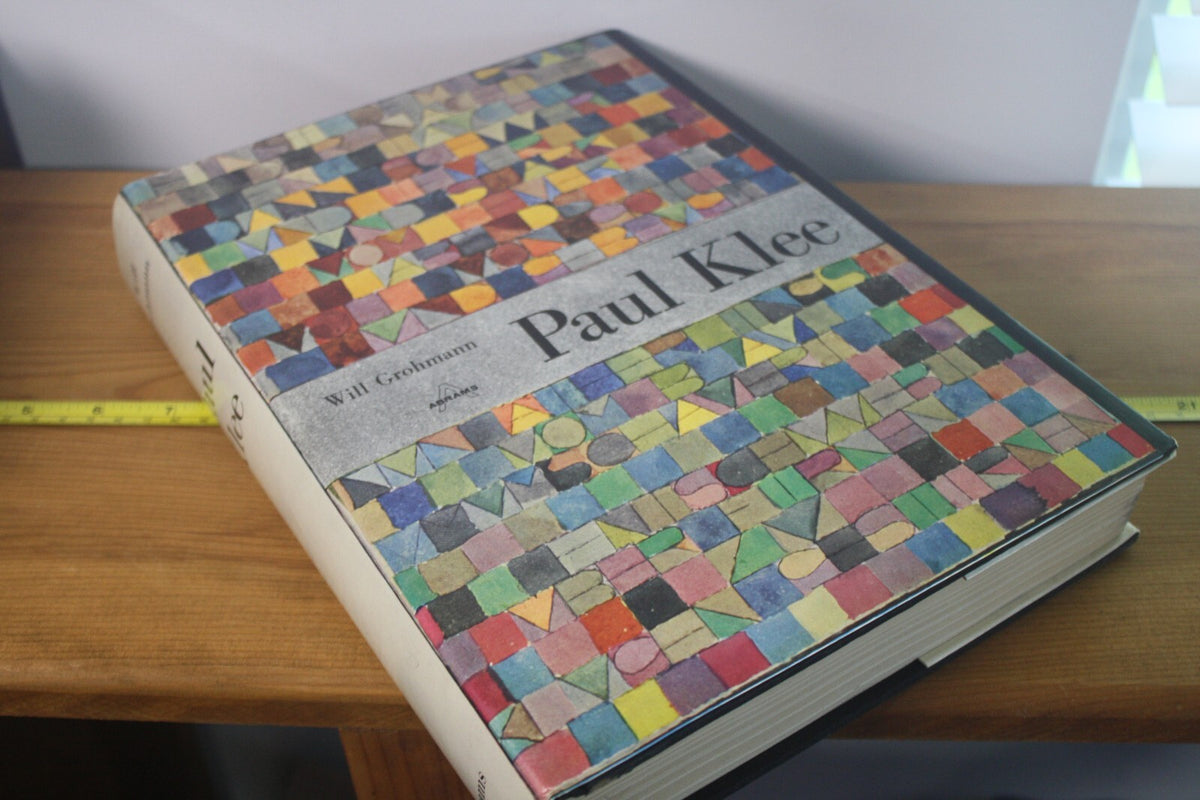 Paul Klee by Will Grohmann Hardcover Art Book