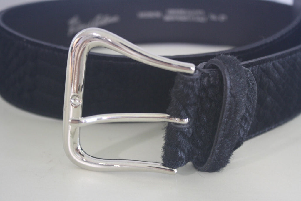 The Tailored Sportsman Quilted Leather Equestrian Belt Size Medium