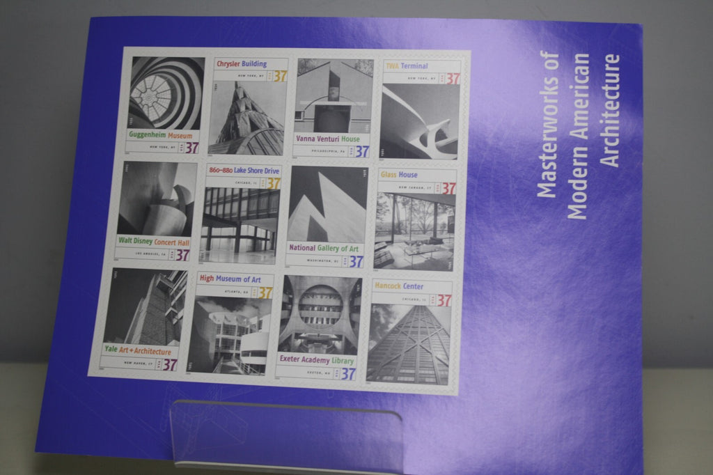 USPS Masterworks of Modern American Architecture Commemorative Stamp Collection