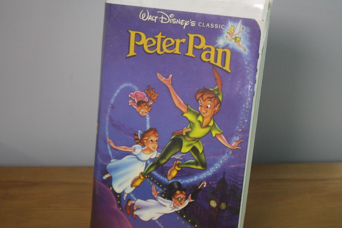Walt Disney's Classic Peter Pan VHS Tape