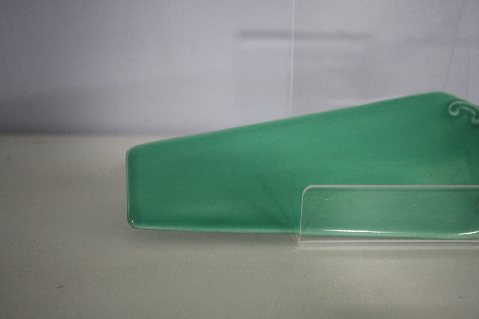 Kitchen Kraft Cake Pie Server Fiesta Original Green