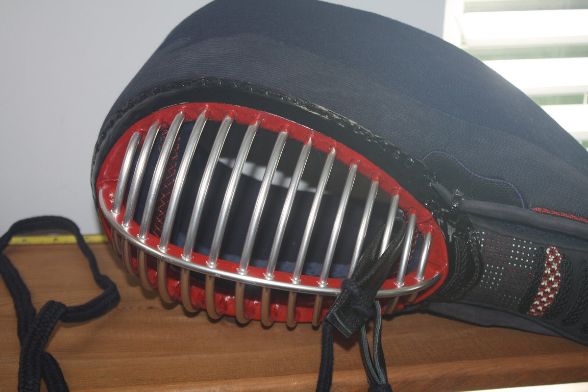 Kendo Protective Helmet with Metal Face Grill