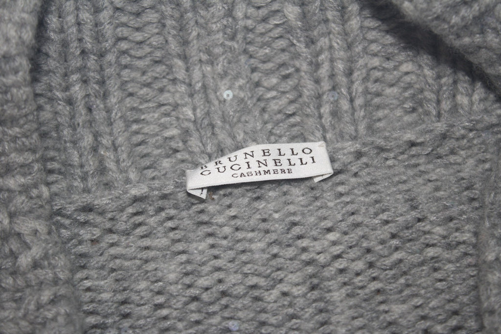 Brunello Cucinelli Embellished Knit Bolero Shrug