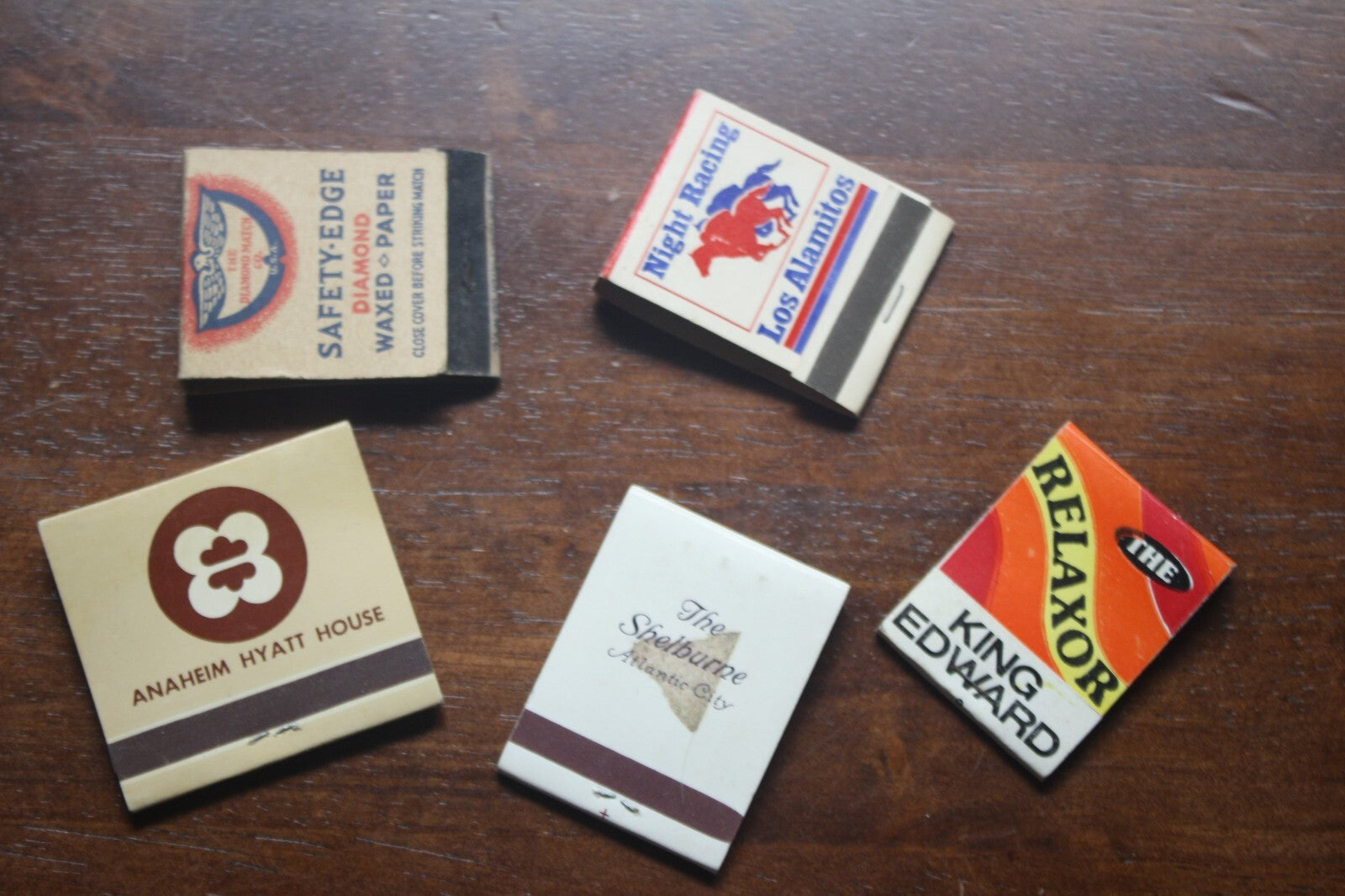 Vintage Advertising Matchbooks Collection - Anaheim Hyatt House, The Relaxor