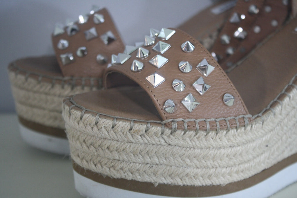 Steve Madden Damiana Studded Wedges