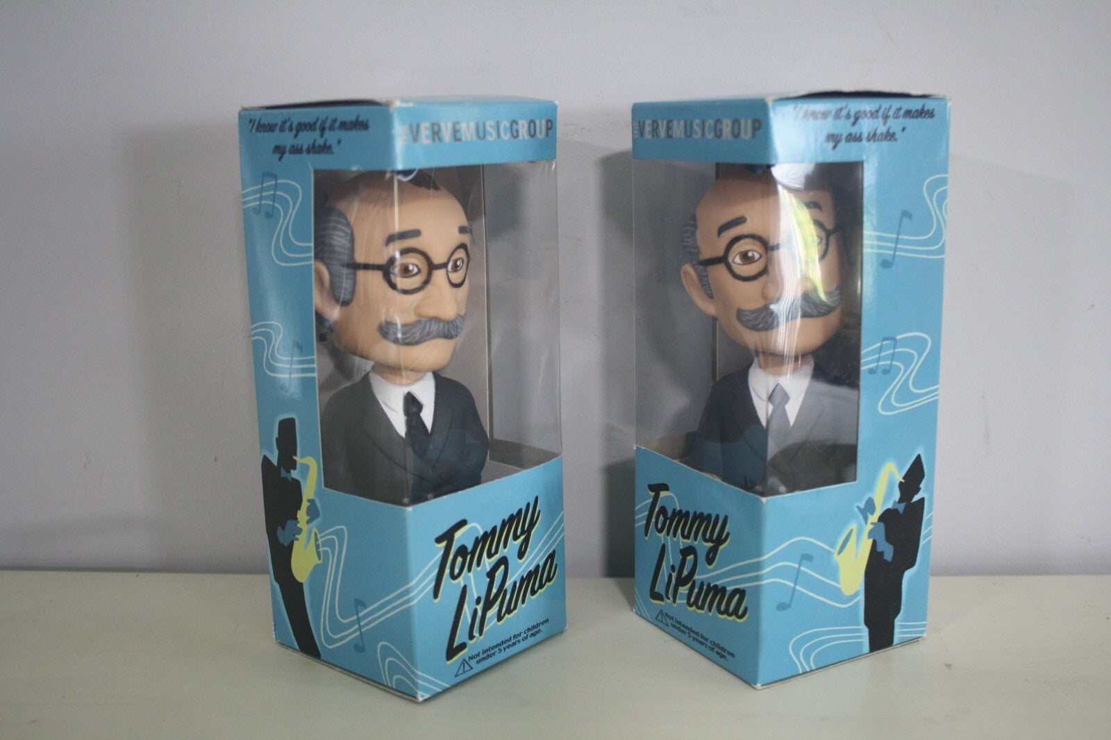 Tommy LiPuma Collectible Figurine in Original Box (Two)