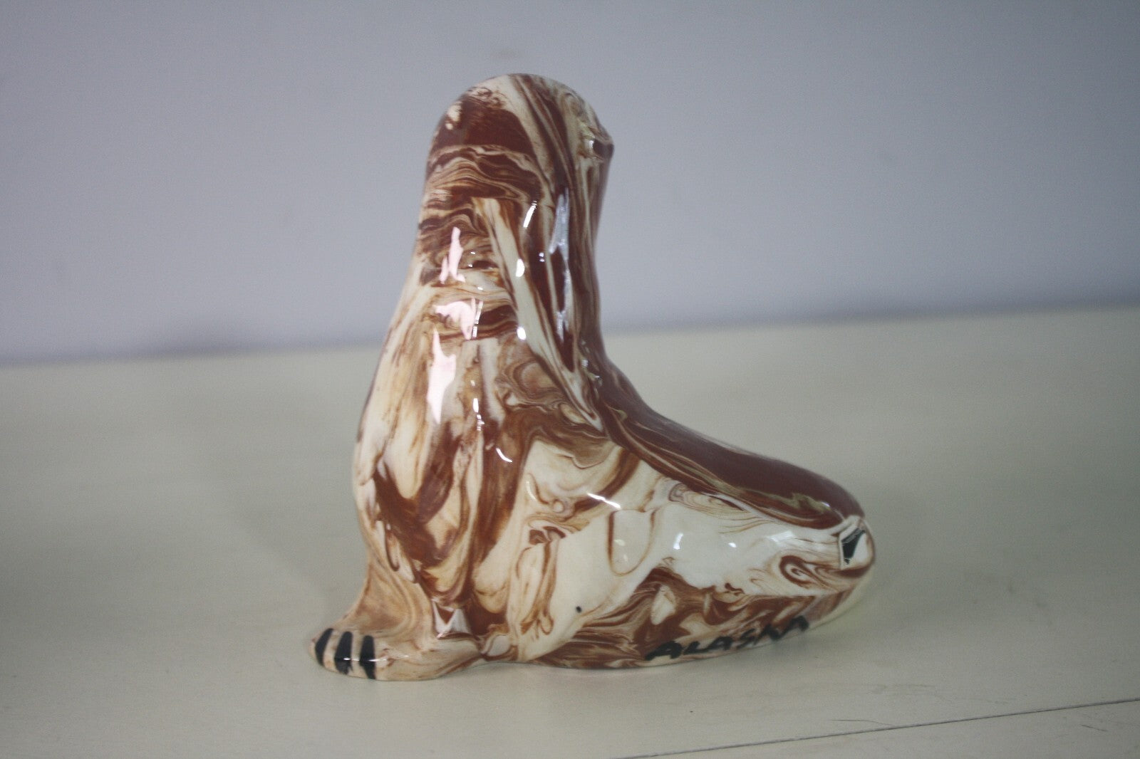Forever Alaska Clay Ceramic Seal Figurine