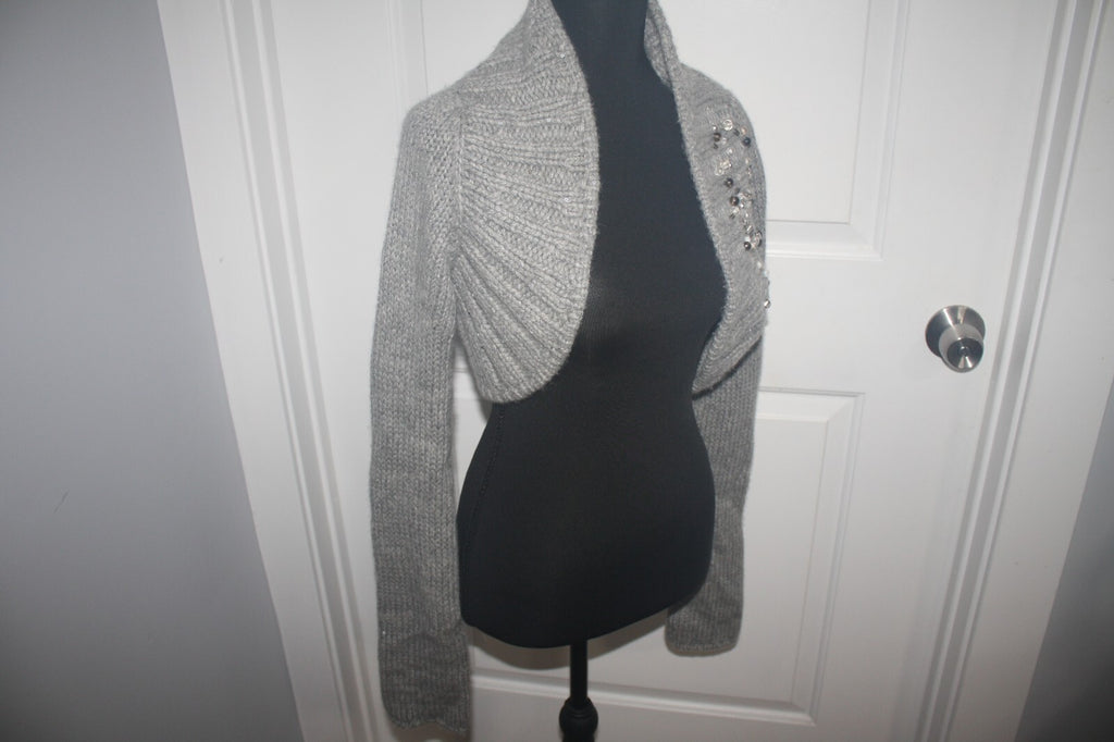 Brunello Cucinelli Embellished Knit Bolero Shrug