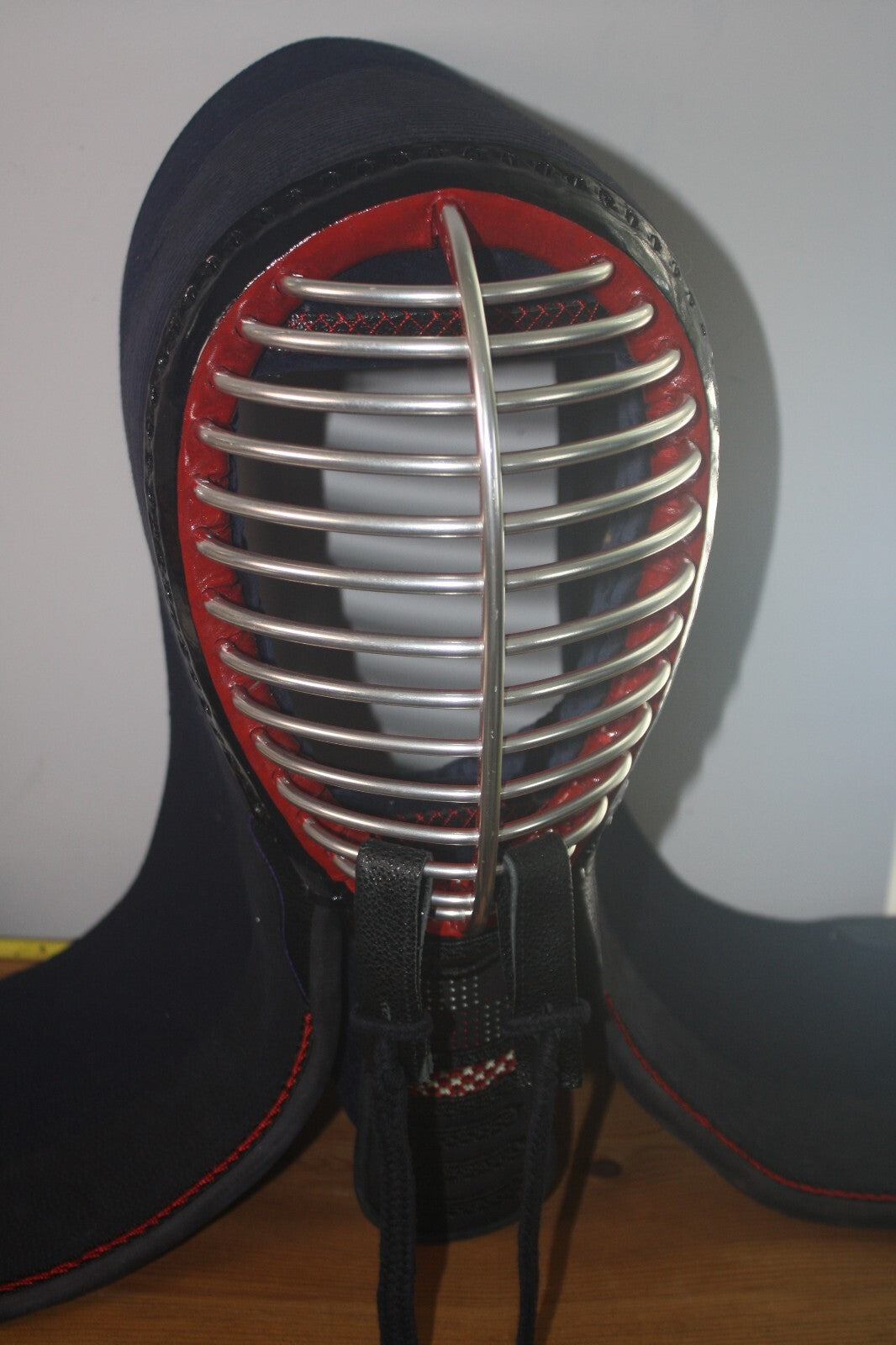 Kendo Protective Helmet with Metal Face Grill