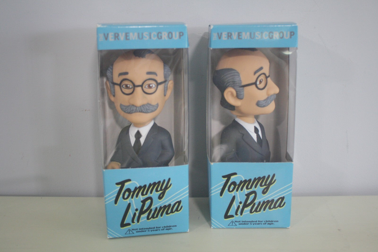 Tommy LiPuma Collectible Figurine in Original Box (Two)