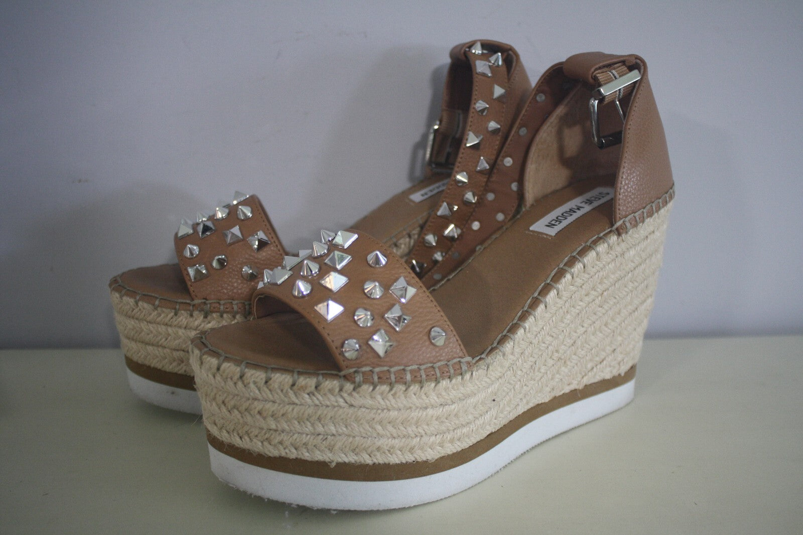 Steve Madden Damiana Studded Wedges