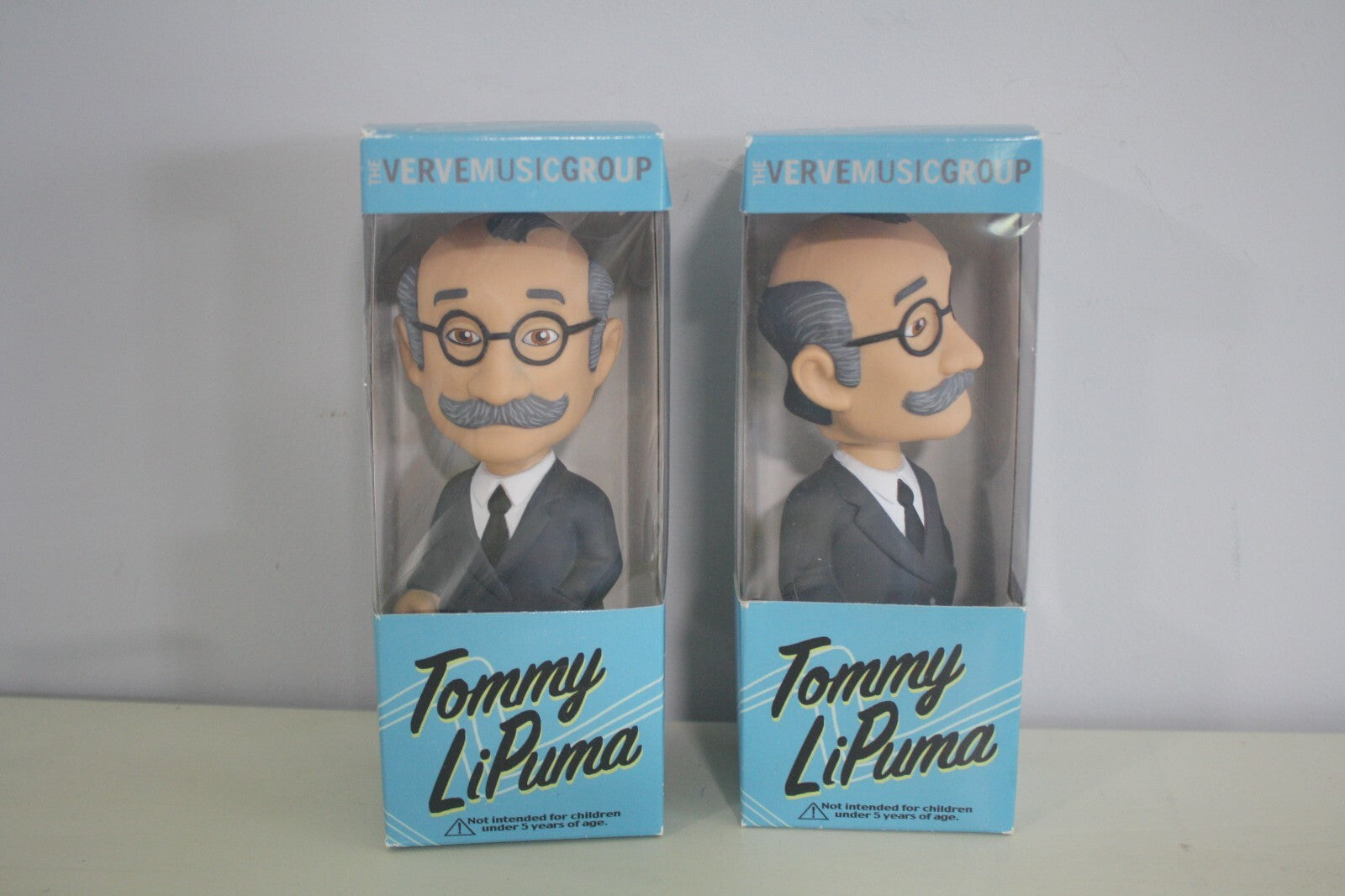 Tommy LiPuma Collectible Figurine in Original Box (Two)