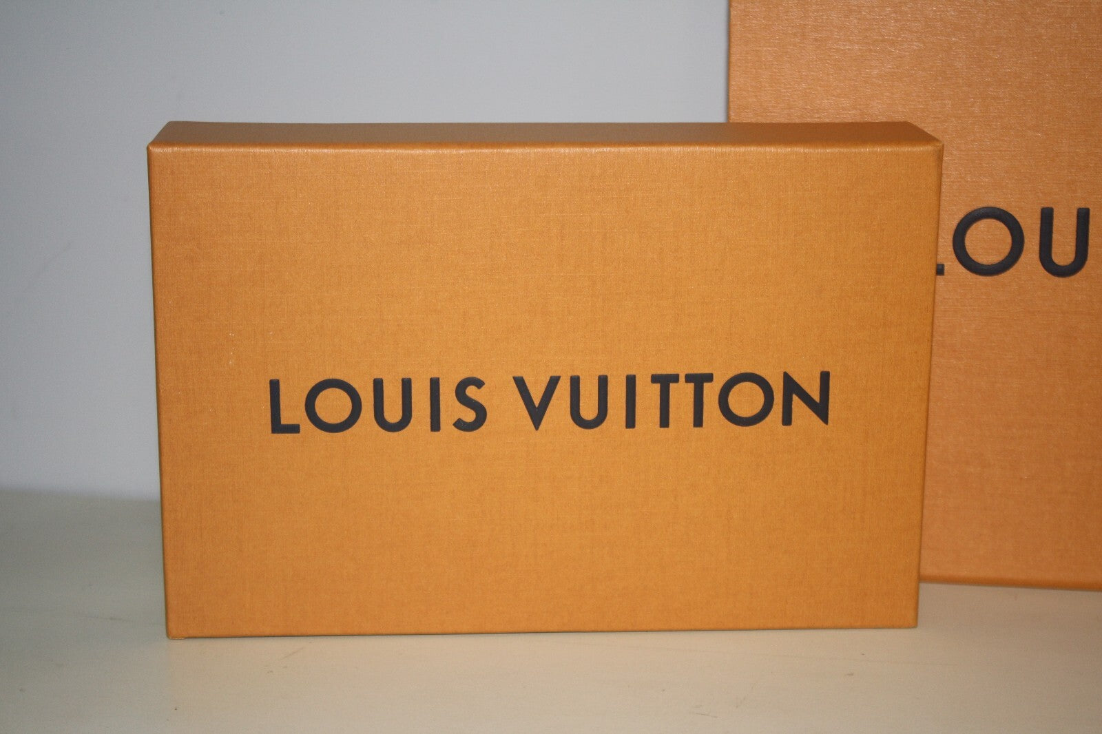 Three Empty Louis Vuitton Boxes