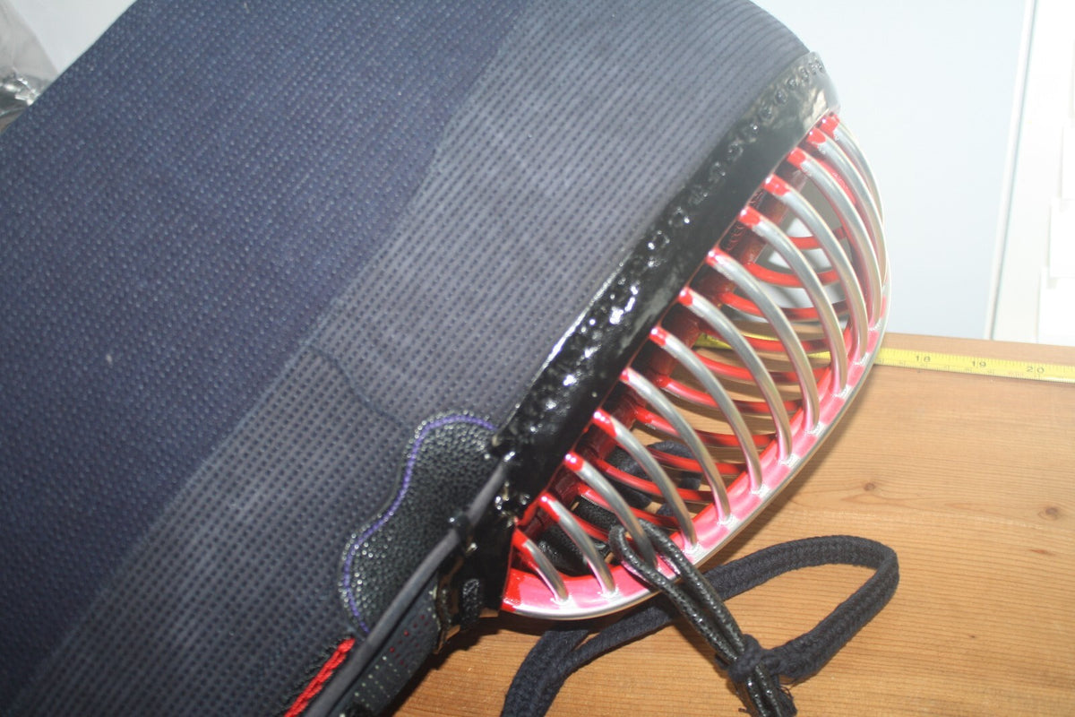Kendo Protective Helmet with Metal Face Grill
