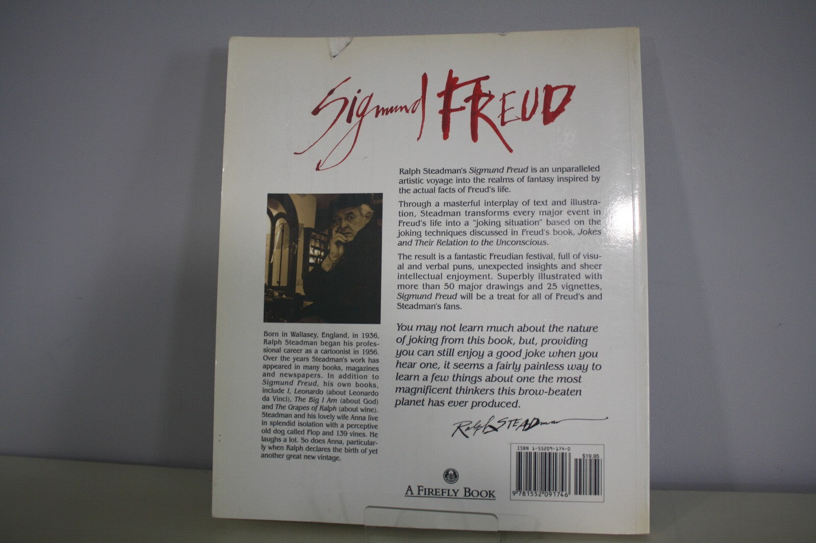 Sigmund Freud by Ralph Steadman